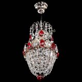 Люстра Астра №1 узкая красная в Магнитогорске Люстра Астра №1 узкая красная в Магнитогорске