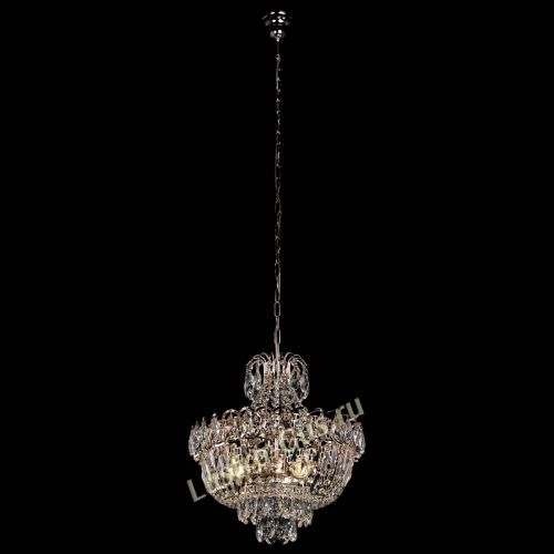 Люстра Астра №3 удлиненная в Магнитогорске Гусь Хрустальный