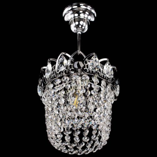 Люстра Астра ажур №1 черная в Магнитогорске Гусь Хрустальный