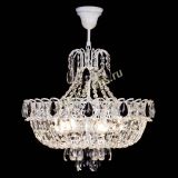 Люстра Астра Белая с подвесом черная в Магнитогорске Люстра Астра Белая с подвесом черная в Магнитогорске