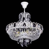 Люстра Астра Белая с подвесом черная в Магнитогорске Люстра Астра Белая с подвесом черная в Магнитогорске