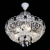 Люстра Астра Белая с подвесом черная в Магнитогорске Люстра Астра Белая с подвесом черная в Магнитогорске