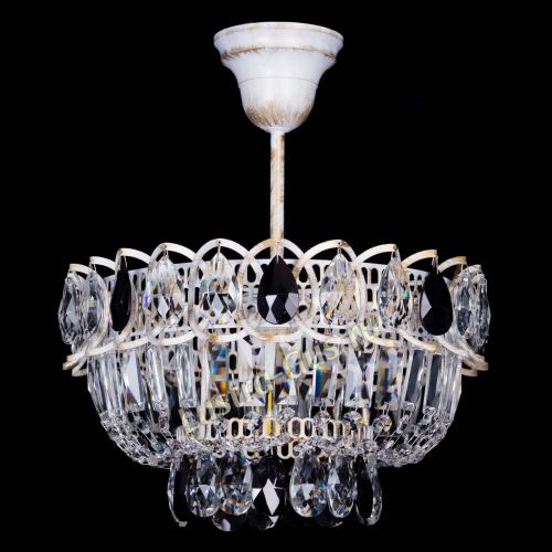 Люстра Астра Бутон №1 Черная - белая с подвесом в Магнитогорске Люстра Астра Бутон №1 Черная - белая с подвесом в Магнитогорске