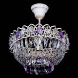 Люстра Астра Бутон №1 Фиолетовая - белая с подвесом в Магнитогорске Люстра Астра Бутон №1 Фиолетовая - белая с подвесом в Магнитогорске