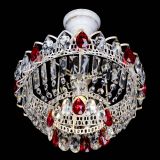 Люстра Астра Бутон №1 Красная - белая с подвесом в Магнитогорске Люстра Астра Бутон №1 Красная - белая с подвесом в Магнитогорске