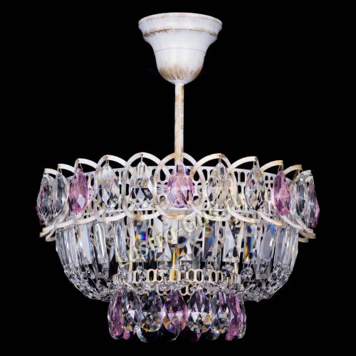 Люстра Астра Бутон №1 Розовая - белая с подвесом в Магнитогорске Люстра Астра Бутон №1 Розовая - белая с подвесом в Магнитогорске