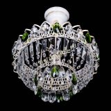 Люстра Астра Бутон №1 Зеленая - белая с подвесом в Магнитогорске Люстра Астра Бутон №1 Зеленая - белая с подвесом в Магнитогорске