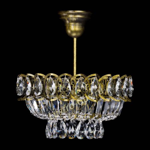 Люстра Астра Бутон №1 с подвесом под бронзу в Магнитогорске Гусь Хрустальный