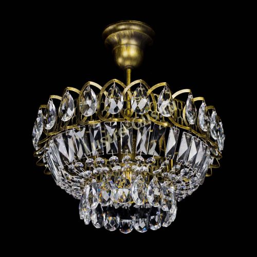 Люстра Астра Бутон №1 с подвесом под бронзу в Магнитогорске Гусь Хрустальный