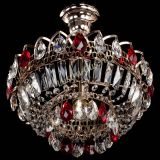 Люстра Астра Бутон №1 с подвесом Красная в Магнитогорске