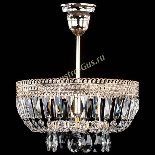 Люстра Астра Флоренция №1 мини черная в Магнитогорске Гусь Хрустальный