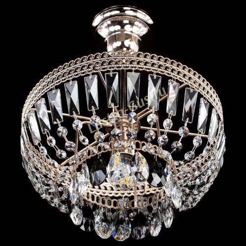 Люстра Астра Флоренция №1 мини черная в Магнитогорске Гусь Хрустальный