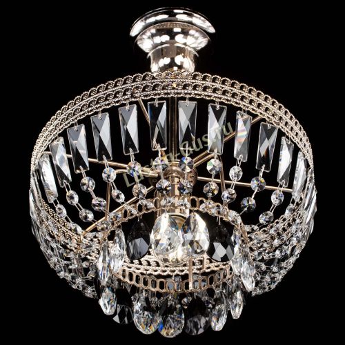 Люстра Астра Флоренция №1 мини черная в Магнитогорске Гусь Хрустальный