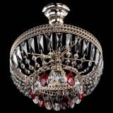 Люстра Астра Флоренция №1 мини красная в Магнитогорске