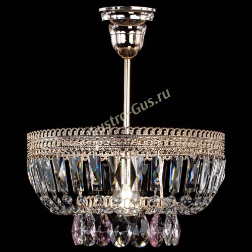 Люстра Астра Флоренция №1 мини розовая в Магнитогорске Гусь Хрустальный