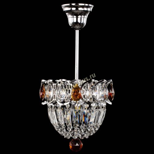 Люстра Астра Купол №1 с подвесом Чайная в Магнитогорске Гусь Хрустальный