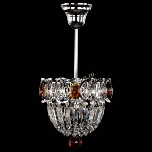 Люстра Астра Купол №1 с подвесом Чайная в Магнитогорске Гусь Хрустальный