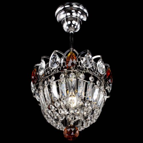 Люстра Астра Купол №1 с подвесом Чайная в Магнитогорске Гусь Хрустальный