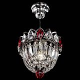 Люстра Астра Купол №1 с подвесом Красная в Магнитогорске