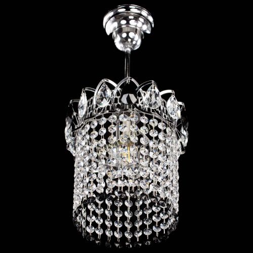 Люстра Астра оптикон №1 черная в Магнитогорске Гусь Хрустальный