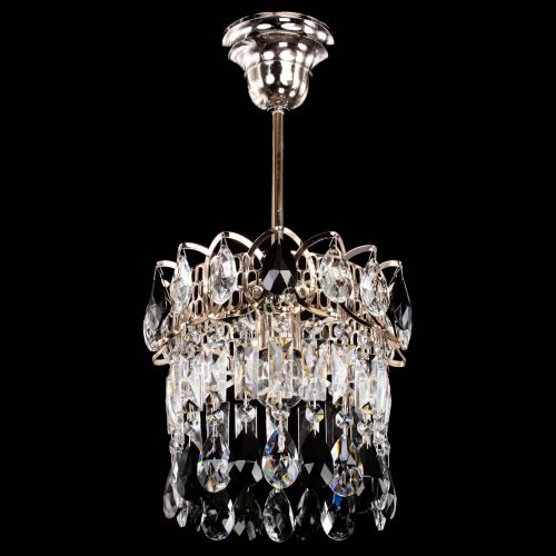 Люстра Астра пластинка №1 черная в Магнитогорске Гусь Хрустальный