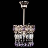 Люстра Астра пластинка №1 фиолетовая в Магнитогорске