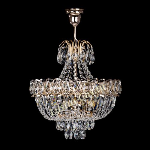 Люстра Астра 3 лампы с подвесом в Магнитогорске Гусь Хрустальный