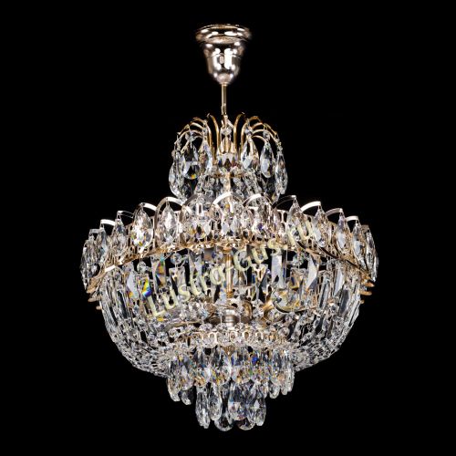 Люстра Астра 3 лампы с подвесом в Магнитогорске Гусь Хрустальный