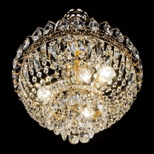 Люстра Астра 3 лампы с подвесом в Магнитогорске Гусь Хрустальный