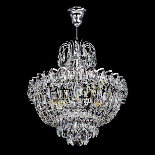 Люстра Астра 3 лампы с подвесом в Магнитогорске Гусь Хрустальный