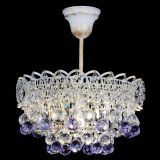 Люстра Астра шар №1 Фиолетовая белая в Магнитогорске Люстра Астра шар №1 Фиолетовая белая в Магнитогорске