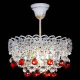 Люстра Астра шар №1 Красная белая в Магнитогорске Люстра Астра шар №1 Красная белая в Магнитогорске