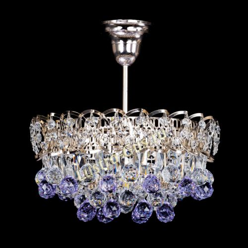 Люстра Астра шар фиолетовая 1 лампа в Магнитогорске Люстра Астра шар фиолетовая 1 лампа в Магнитогорске