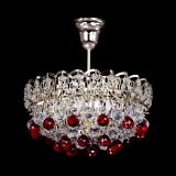 Люстра Астра шар красная 1 лампа в Магнитогорске