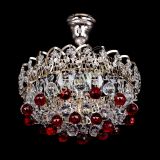 Люстра Астра шар красная 1 лампа в Магнитогорске