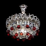 Люстра Астра шар красная 1 лампа в Магнитогорске