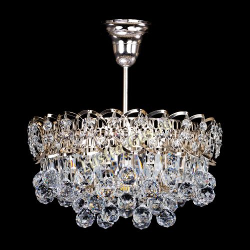 Люстра Астра шар 1 лампа в Магнитогорске Гусь Хрустальный