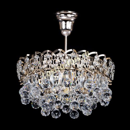 Люстра Астра шар 1 лампа в Магнитогорске Гусь Хрустальный