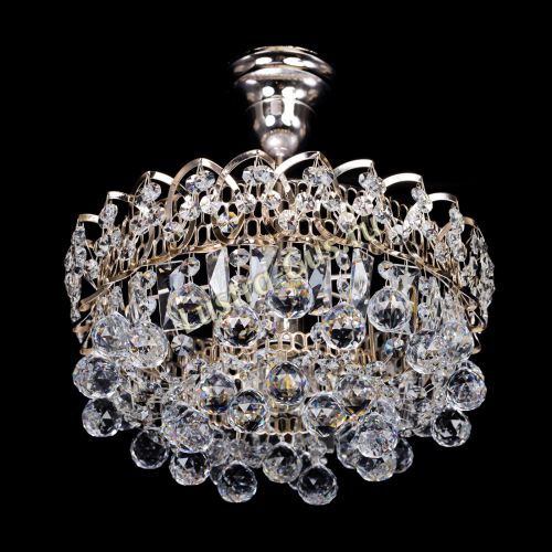 Люстра Астра шар 1 лампа в Магнитогорске Гусь Хрустальный