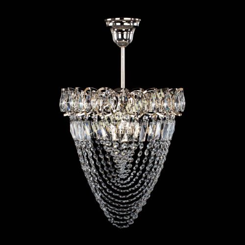 Люстра Астра Водоворот с подвесом №1 в Магнитогорске Гусь Хрустальный