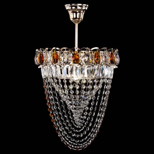 Люстра Астра Водоворот с подвесом №1 чайная в Магнитогорске Гусь Хрустальный