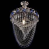 Люстра Астра Водоворот с подвесом №1 синяя в Магнитогорске