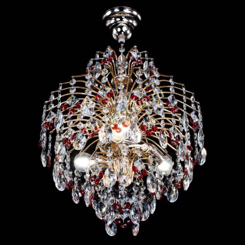 Люстра Брызги шампанского Рябина в Магнитогорске Гусь Хрустальный