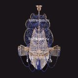 Люстра Черная Жемчужина синяя в Магнитогорске