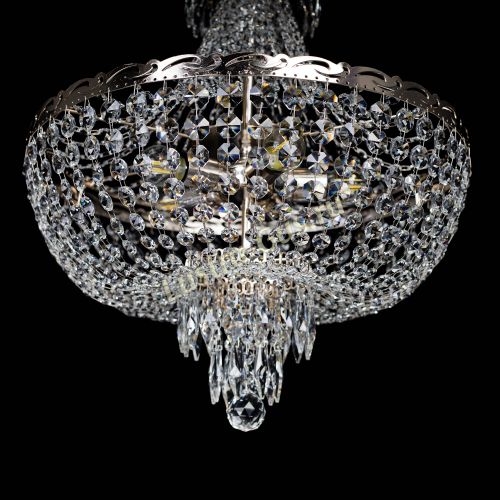 Люстра Диана №5 с подвесом в Магнитогорске Гусь Хрустальный