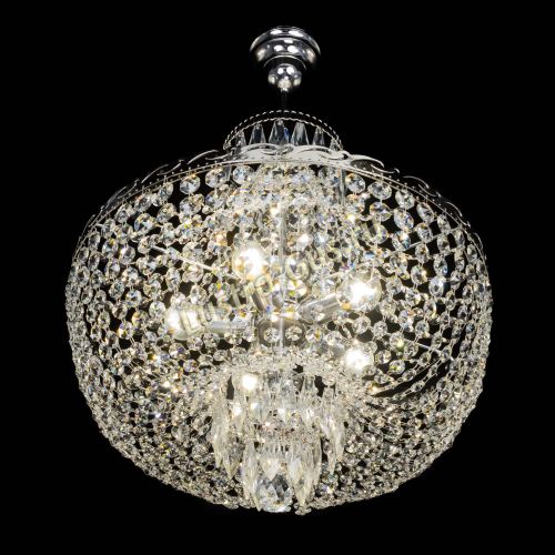 Люстра Диана №5 с подвесом в Магнитогорске Гусь Хрустальный