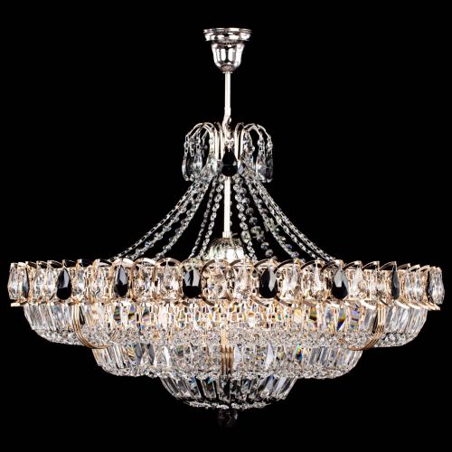 Люстра Двойное кольцо пластинка с подвесом Черная в Магнитогорске Люстра Двойное кольцо пластинка с подвесом Черная в Магнитогорске