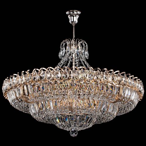 Люстра Двойное кольцо пластинка с подвесом в Магнитогорске Гусь Хрустальный