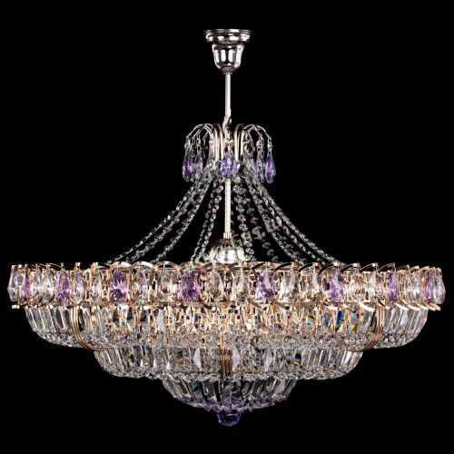 Люстра Двойное кольцо пластинка с подвесом Фиолетовая в Магнитогорске Люстра Двойное кольцо пластинка с подвесом Фиолетовая в Магнитогорске