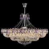 Люстра Двойное кольцо пластинка с подвесом Фиолетовая в Магнитогорске Люстра Двойное кольцо пластинка с подвесом Фиолетовая в Магнитогорске